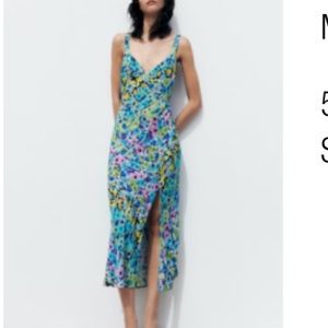 Zara Floral Print Dress